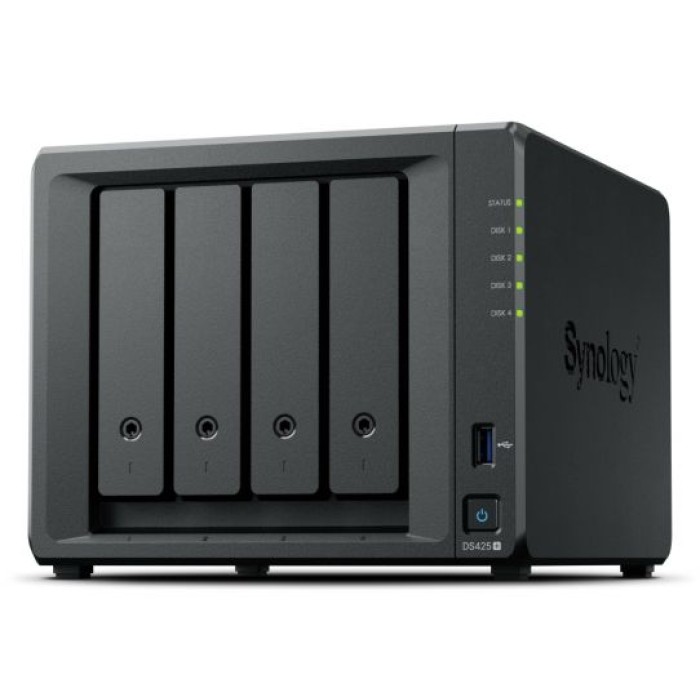 SYNOLOGY INC. DS425+ DS 4-BAY PLUS CELERON J4125 DC 2.0 GHZ 2GB DDR4