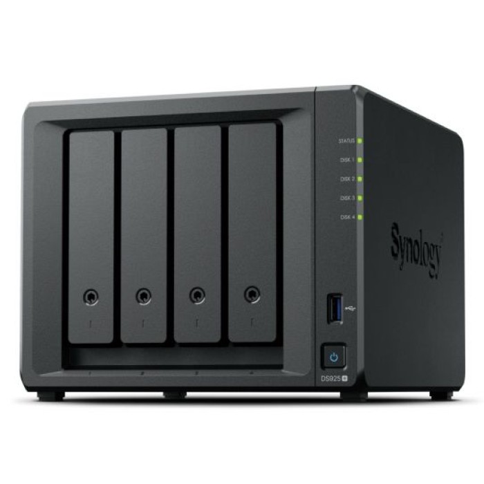 SYNOLOGY INC. DS925+ DS 4-BAY PLUS AMD RYZEN V1500B 2.2GHZ 4GB DDR4