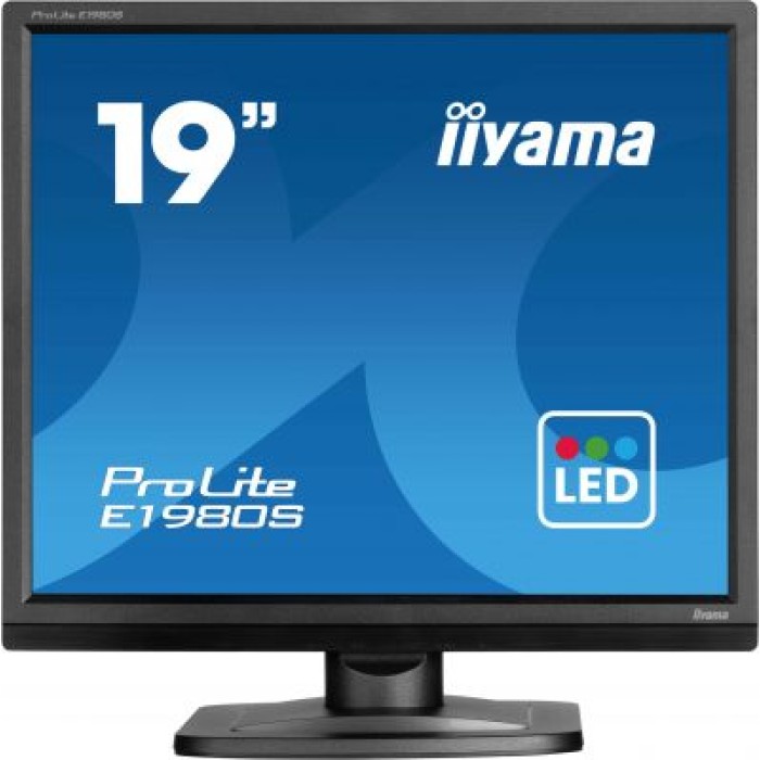 IIYAMA E1980S-B1 19  TN-panel. 1280x1024.HDMI.DisplayPort.250cd/m