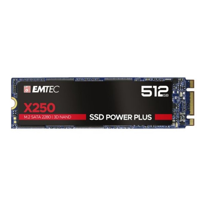 EMTEC ECSSD512GX250 EMTEC X250 SSD M2 SATA III 6GBS 512GB 3D NAND