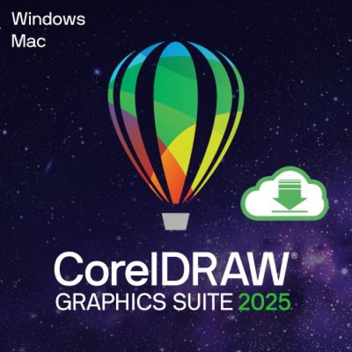 COM - COREL ESDCDGS2025ML CORELDRAW GRAPHICS SUITE 2025