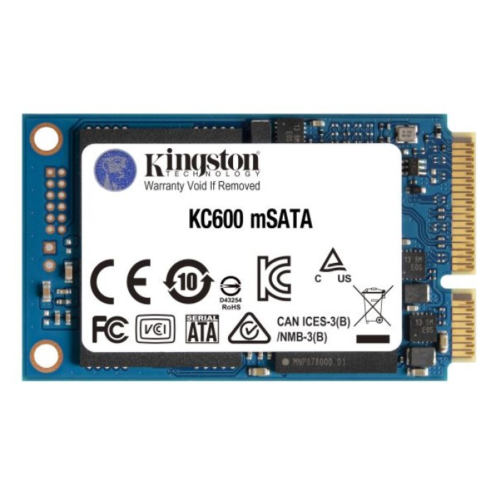 KINGSTON SKC600MS/512G KINGSTON SSD KC600 512GB MSATA SATA3