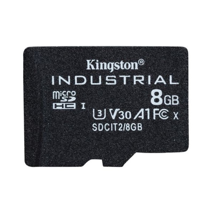 KINGSTON SDCIT2/8GBSP 8GB MICROSDHC INDUSTRIAL C10 A1 PSLC