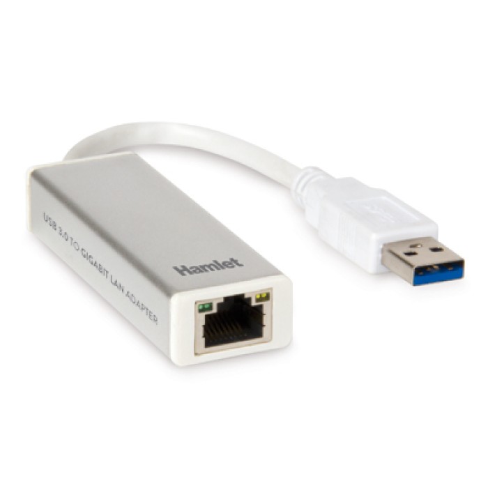 HAMLET HNU3GIGA USB 3.0 TO LAN  GIGA  ADAPTER **