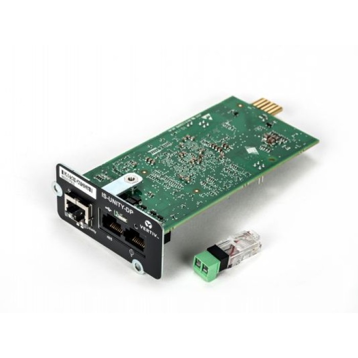 VERTIV IS-UNITY-DP VERTIV INTELLISLOT UNITY CARD ENABLES SNMP/WEB