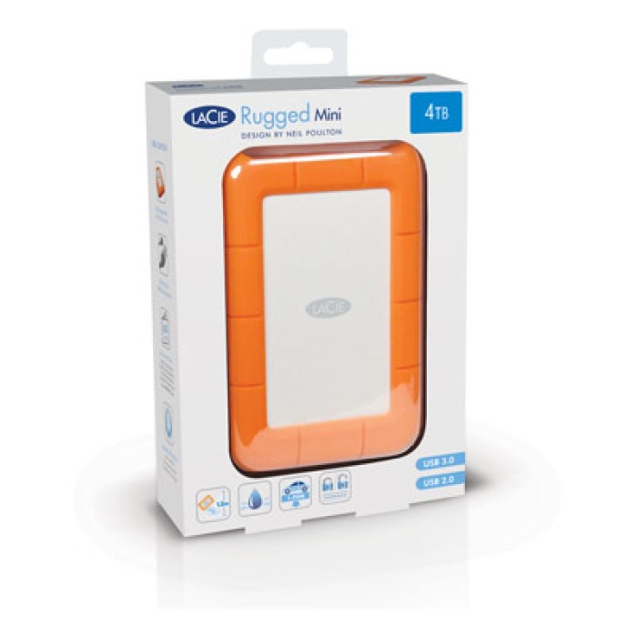 LACIE LAC9000298 2TB LACIE RUGGED MINI USB 3.0