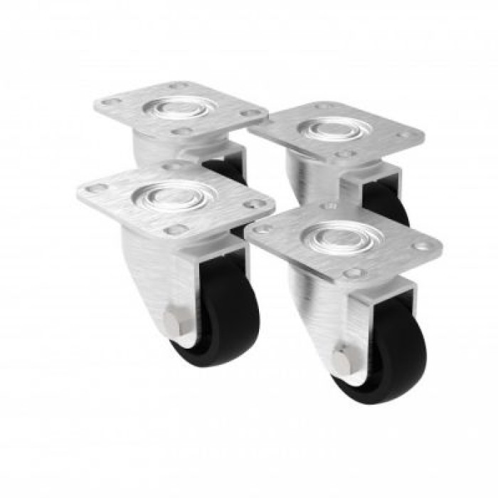 LEGRAND LG-446880 KIT 4 RUOTE FRONTE E RETRO CON BLOCCAGGIO