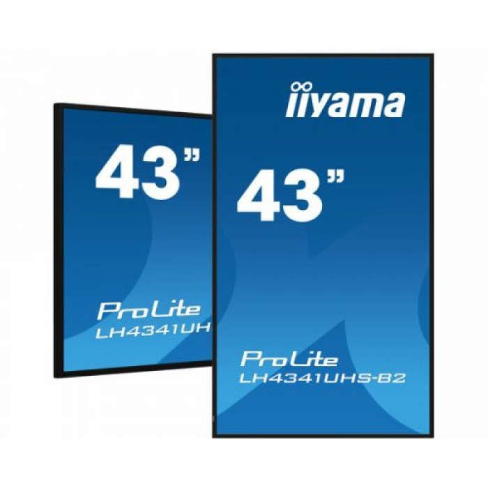 IIYAMA LH4341UHS-B2 43  3840x2160. 4K UHD IPS panel