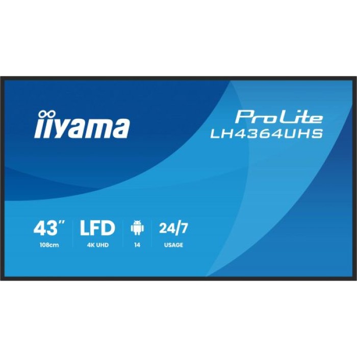 IIYAMA LH4364UHS-B1AG 43  LCD UHD