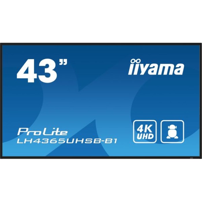 IIYAMA LH4365UHSB-B1 43  3840x2160. UHD IPS panel