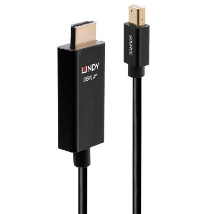 LINDY LINDY40922 CAVO MINI DP A HDMI CON HDR. 2M