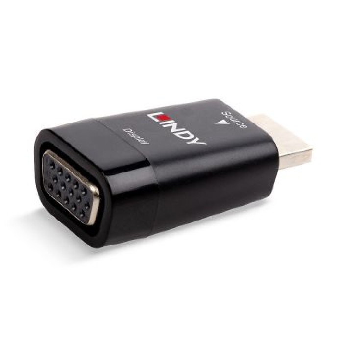 LINDY LINDY38194 ADATTATORE DONGLE HDMI TIPO A - VGA