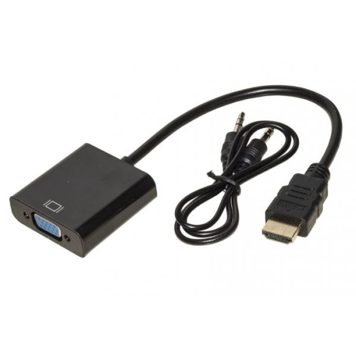 LINK LKADAT10 ADATTATORE HDMI TIPO A MASCHIO A VGA FEMMINA