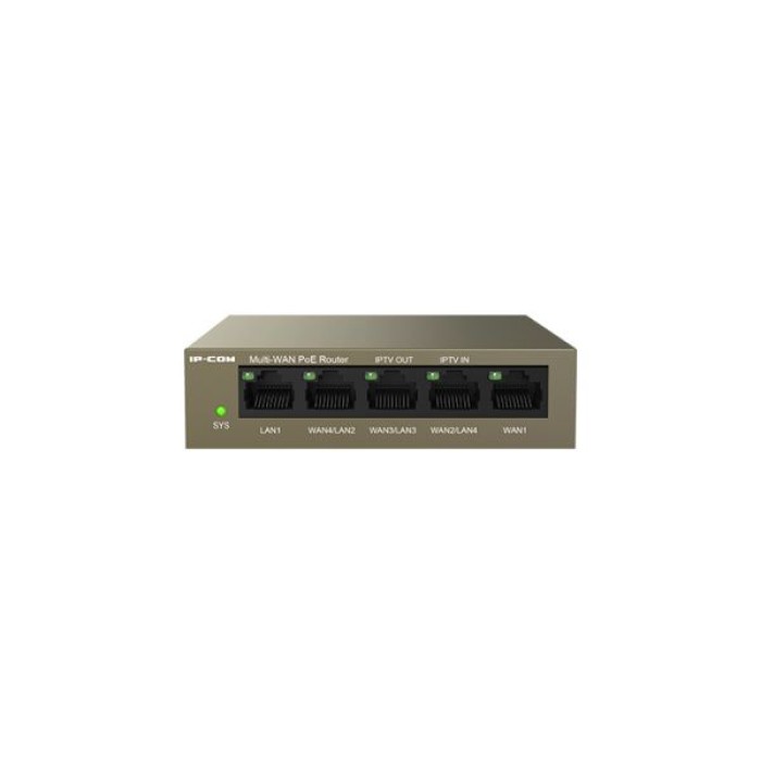 IP-COM M20-POE 5 PORT CLOUD POE ROUTER / AP CONTROLLER MAX 4 WAN
