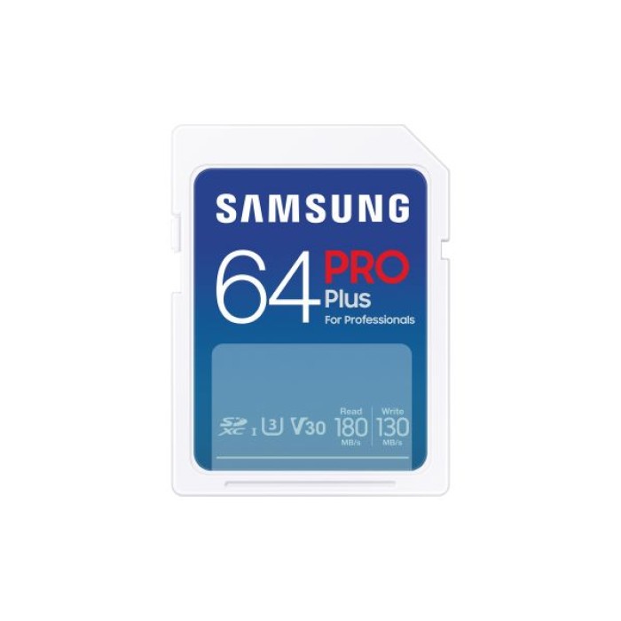 SAMSUNG MB-SD64S/EU SAMSUNG SD CARD PRO PLUS 64GB V10 U1 100-90MB/S
