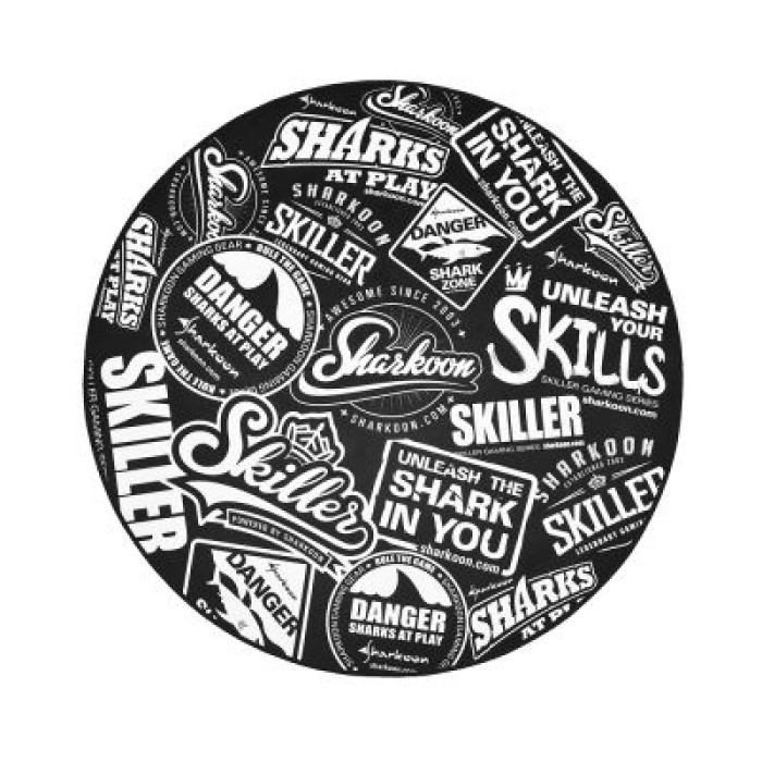 SHARKOON SFM10 TAPPETINO PER SEDIE GAMING DIAMETRO 120CM. 5MM