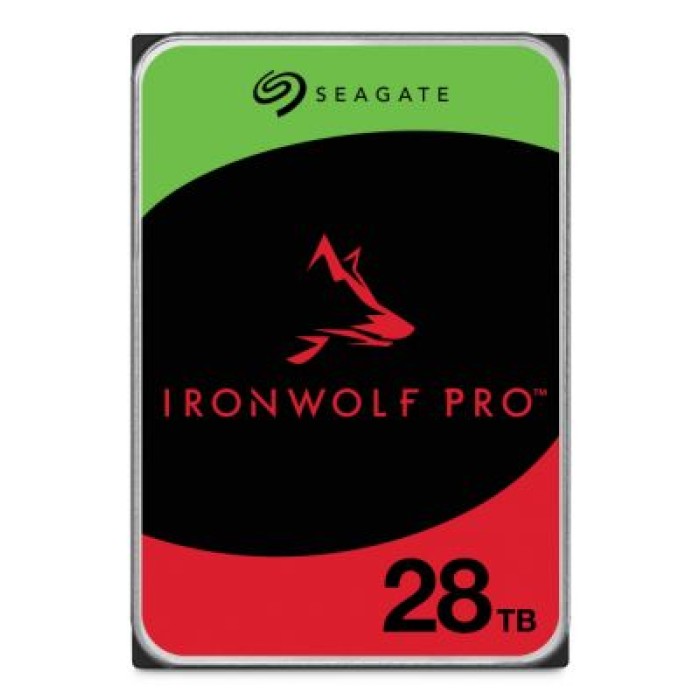 SEAGATE ST28000NT000 SEAGATE IRONWOLF PRO 28TB SATA3 3.5 7200RPM