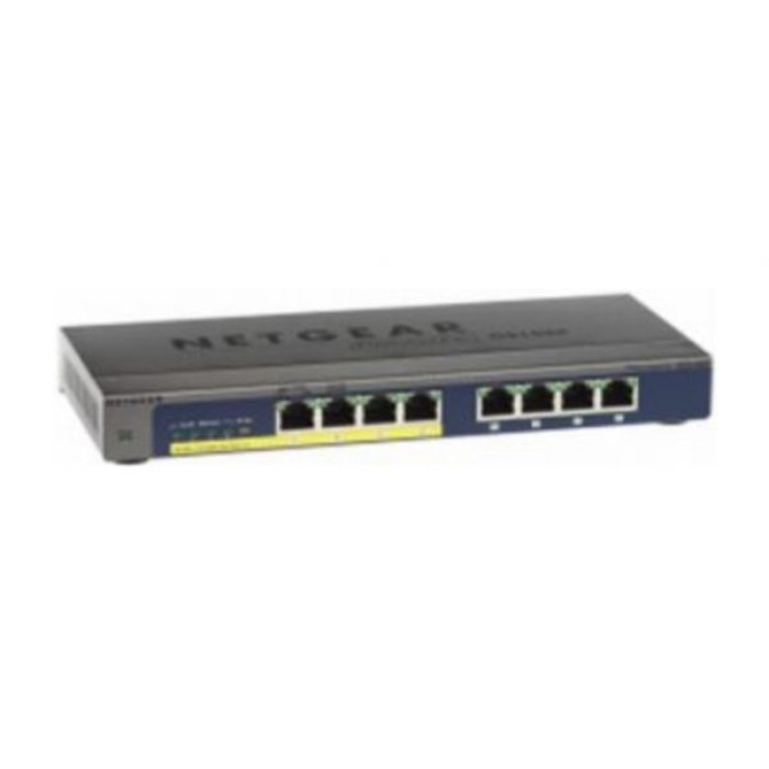 NETGEAR GS108PP-100EUS 8PT POE/POE+ GIGABIT UNMANAGED SWCH