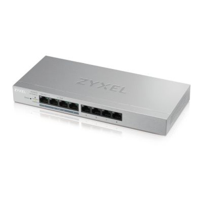 ZYXEL GS1200-8HPV2-EU0101F SWITCH UNMANAGED PLUS 8 PORTE GIGABIT DI CUI 4 POE
