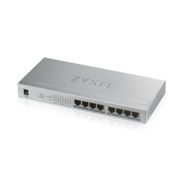 ZYXEL GS1008HP-EU0101F GS1008HP - SWITCH UNMANAGED. 8 PORTE GIGABIT