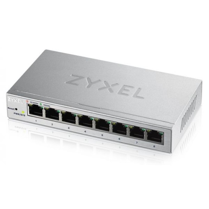 ZYXEL GS1200-8-EU0101F GS1200-8 - SWITCH UNMANAGED PLUS
