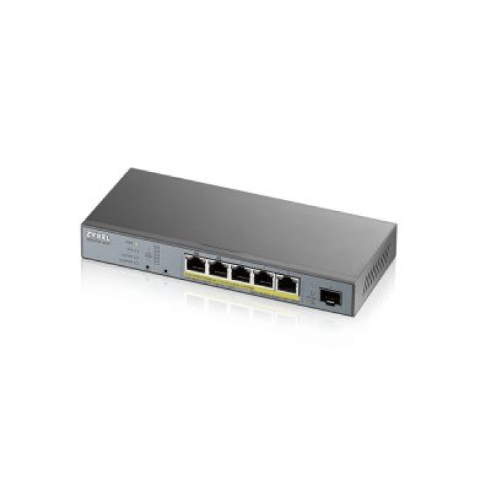 ZYXEL GS1350-6HP-EU0101F SWITCH 5 PORTE GIGABIT POE BUDGET 60W