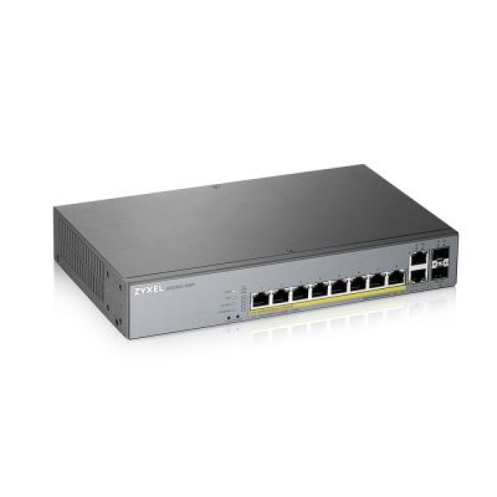 ZYXEL GS1350-12HP-EU0101F SWITCH 8 PORTE GIGABIT POE BUDGET 130W