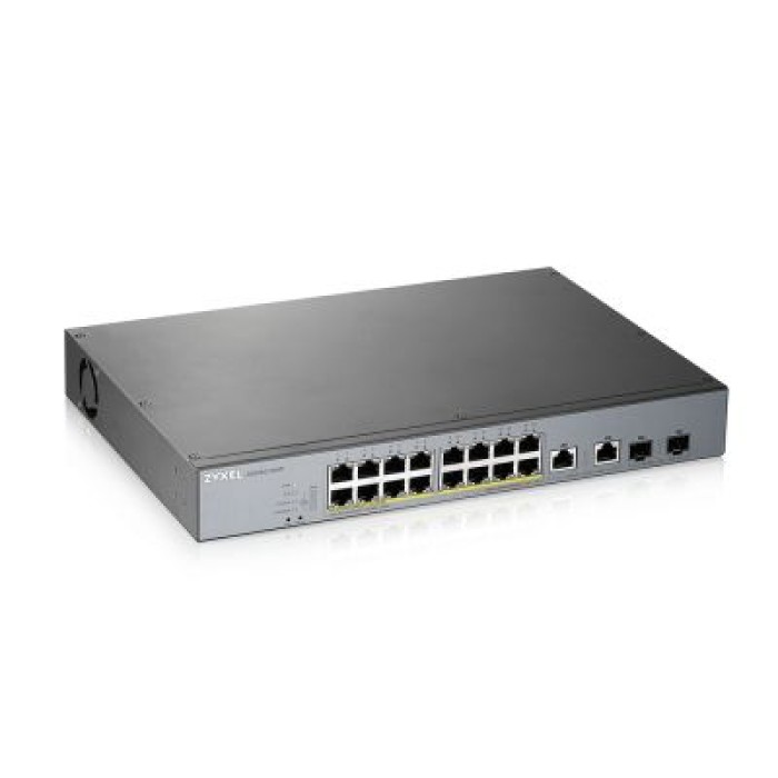 ZYXEL GS1350-18HP-EU0101F SWITCH 16 PORTE GIGABIT POE BUDGET 250W