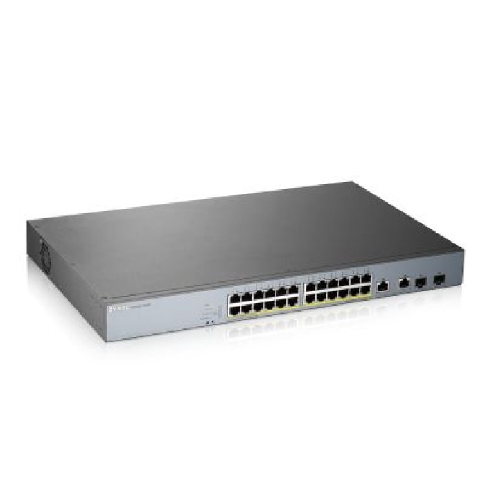 ZYXEL GS1350-26HP-EU0101F SWITCH 24 PORTE GIGABIT POE BUDGET 375W