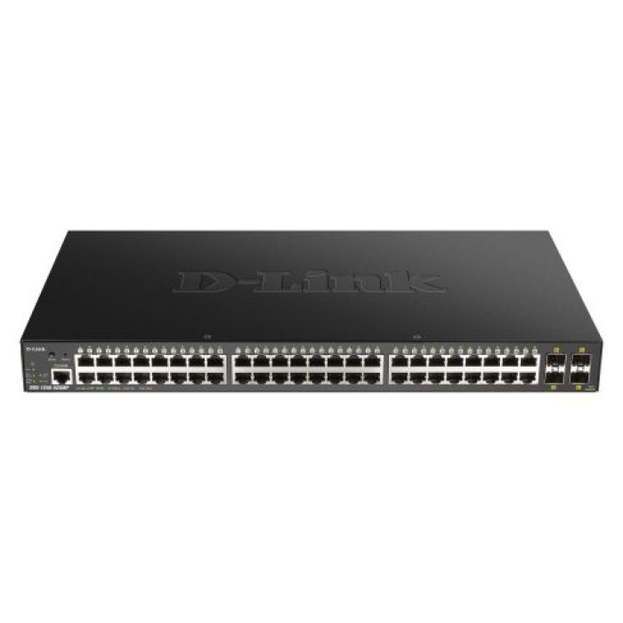 D-LINK DGS-1250-52XMP 48-PORT SMART MANAGED SWITCH WITH 4X 10G SFP
