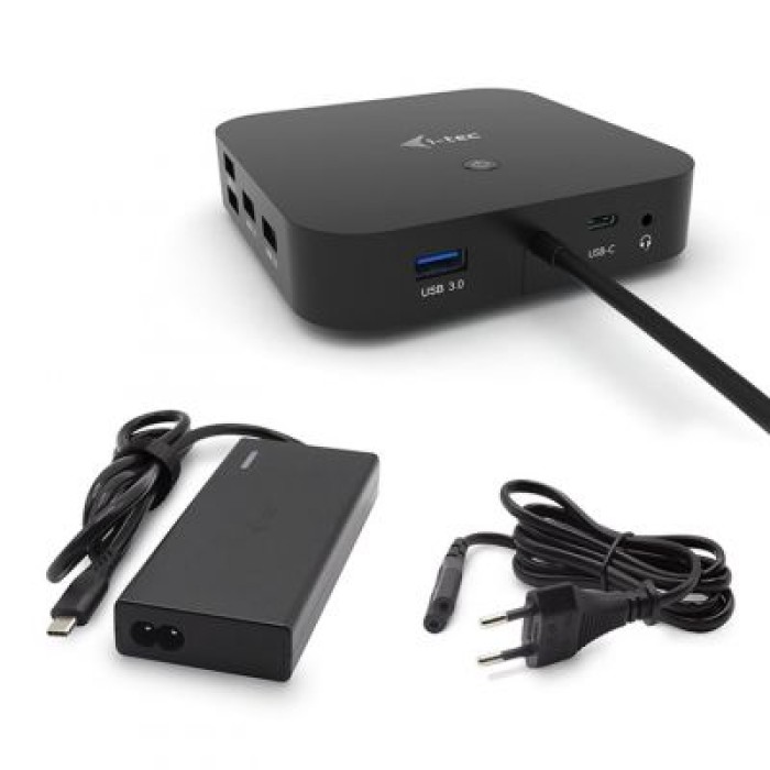 I-TEC C31DUALDPDOCKPD65W USB-C DUAL DISPLAY DOCKING STATION