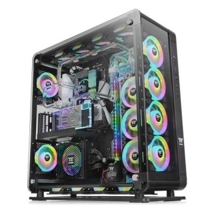 THERMALTAKE CA-1Q2-00M1WN-00 CASE CORE P8 TG BLACK FULL TOWER