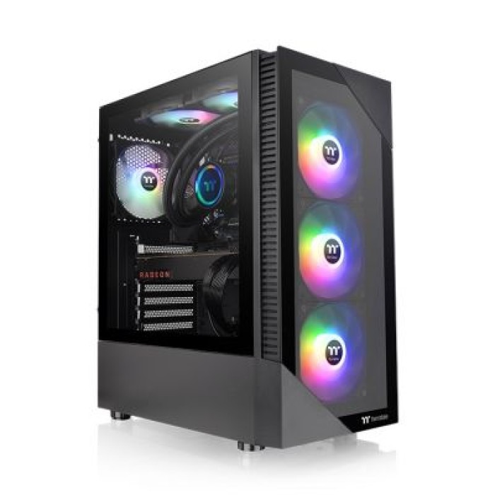 THERMALTAKE CA-1X3-00M1WN-00 VIEW 200 TG ARGB BLACK