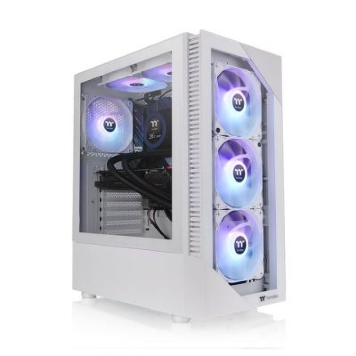 THERMALTAKE CA-1X3-00M6WN-00 VIEW 200 TG ARGB SNOW WHITE