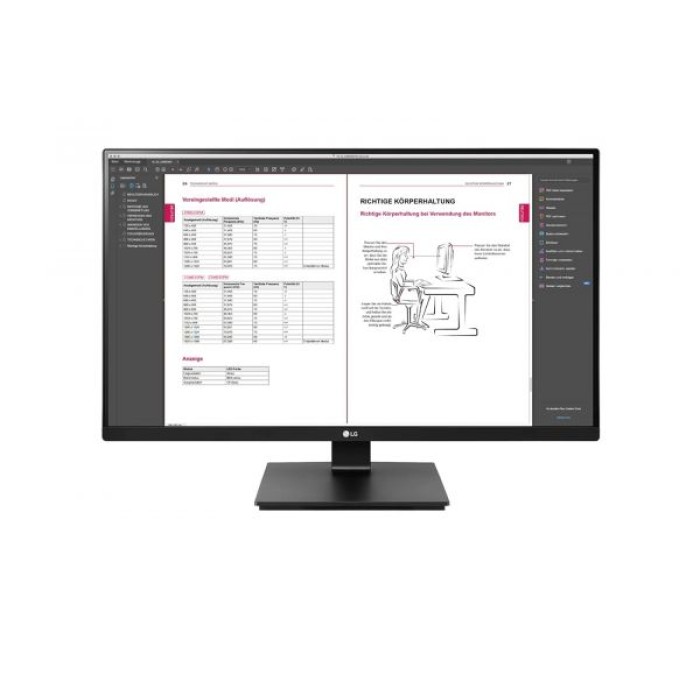 LG ELECTRONICS 27BN65QP-B.AEU 27   IPS BORDERLESS. 16:9. 2560X1440 HDR10