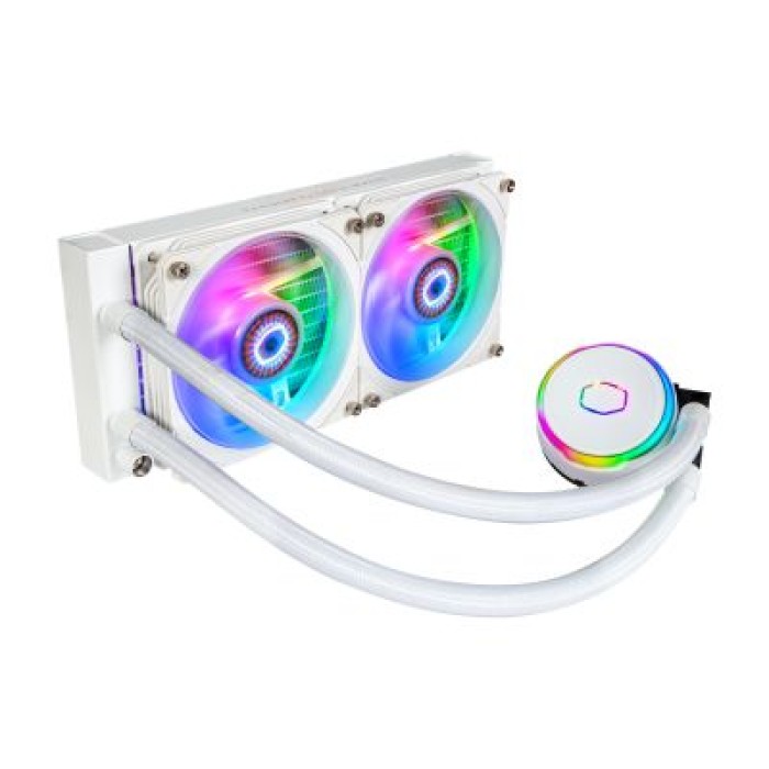 COOLER MASTER MLY-D24M-A23PZ-RW MASTERLIQUID PL240 FLUX WHITE