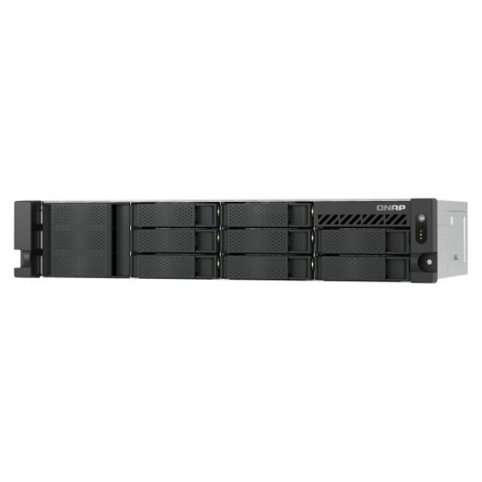 QNAP TS-855EU-RP-8G 8-BAY SHORT DEPTH RACKMOUNT.INTEL ATOM C5125 2xPSU