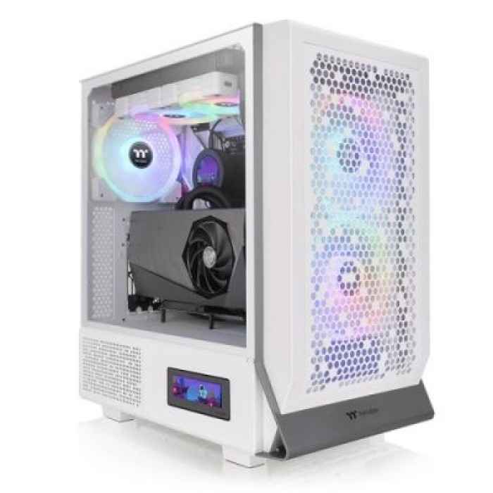 THERMALTAKE CA-1Y2-00M6WN-00 CERES 300 TG ARGB SNOW WHITE