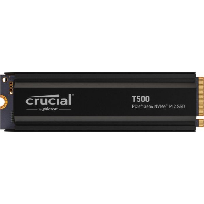 CRUCIAL CT1000T500SSD5 CRUCIAL T500 1TB PCIE GEN4 NVME M.2 SSD W/HEATSINK