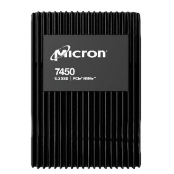 MICRON TECHNOLOGY MTFDKCC7T6TFR-1BC1ZABYYR MICRON SSD ENTERPRISE 7450 PRO 7.68TB U3 PCIE 15MM