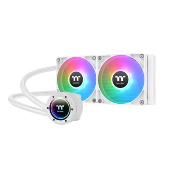 THERMALTAKE CL-W364-PL12SW-A TH240 V2 ARGB SYNC CPU LIQUID COOLER SNOW EDITION