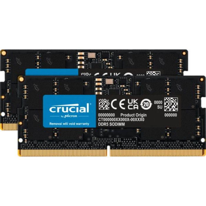 CRUCIAL CT2K16G56C46S5 CRUCIAL SODIMM 32GB 5600MHZ (2X16GB) 1.1V CL46