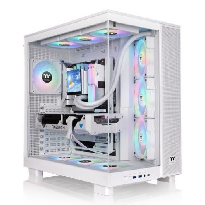 THERMALTAKE CA-11E-00M6WN-00 VIEW 380 XL TG ARGB SNOW WHITE