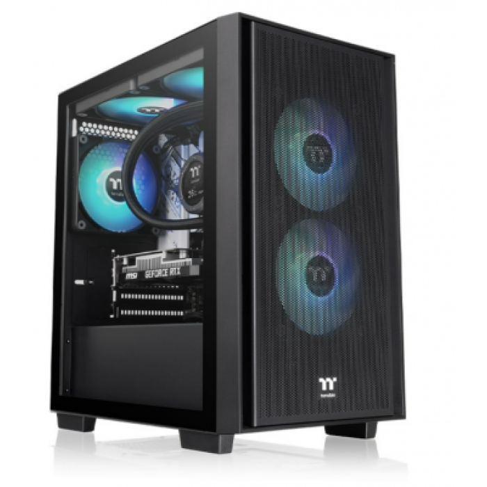 THERMALTAKE CA-1Y8-00S1WN-02 VERSA H16 TG ARGB/BLACK/WIN/SPCC/TEMPERED GLASS*1/