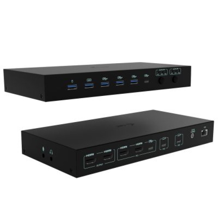 I-TEC C31KVMDOCKPDPRO USB-C KVM DOCKING STATION FOR 3 HOSTS.DUAL DISPLAY