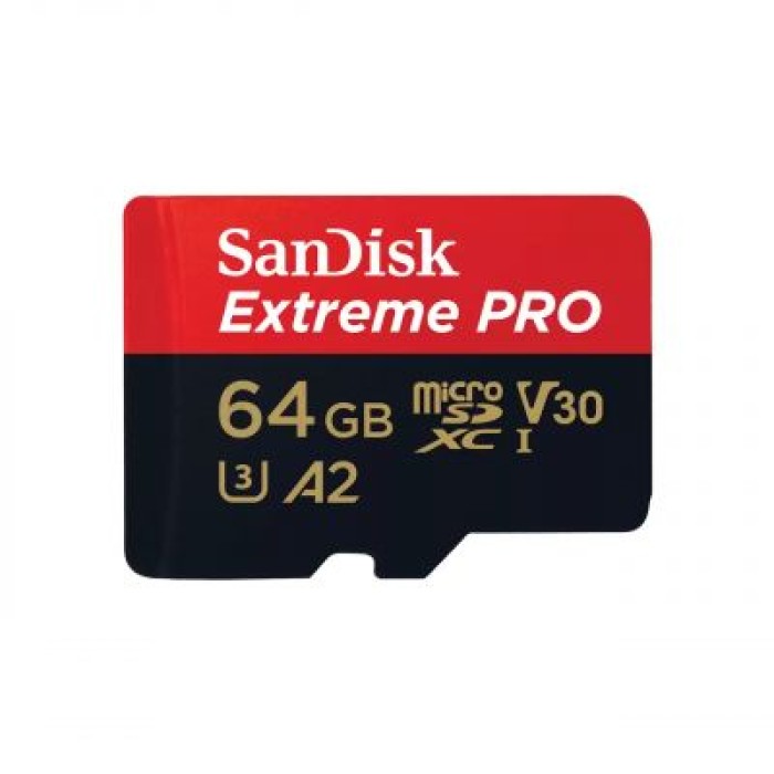 SANDISK SDSQXCU-064G-GN6MA SANDISK EXTREMEPRO MICROSD 64GB 200MB/S