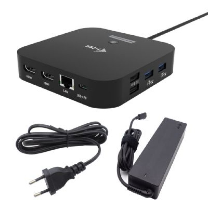 I-TEC C31DUALHDMIDPD100 I-TEC USB-C DUAL HDMI DOCKING STATION PD 100W