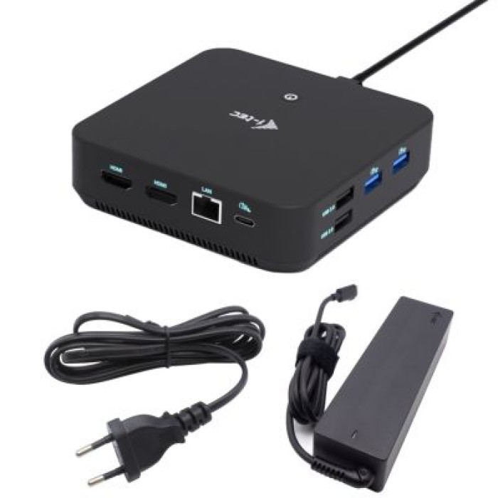 I-TEC C31TRIVIDPRO100W I-TEC USB-C DUAL HDMI DOCKING STATION PD 100W
