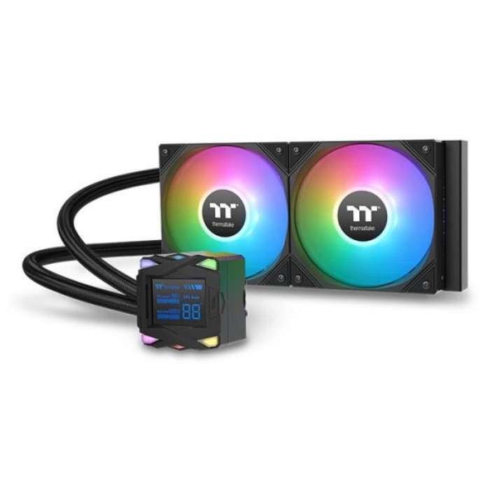 THERMALTAKE CL-W461-PL12SW-A LA240-S ARGB SYNC/ALL-IN-ONE LIQUID COOLER SYSTEM