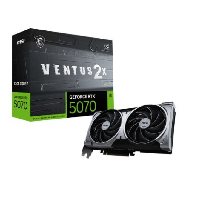 MSI RTX 5070 12G VENTUS 2X OC MSI VGA GEFORCE RTX 5070 12G VENTUS 2X OC